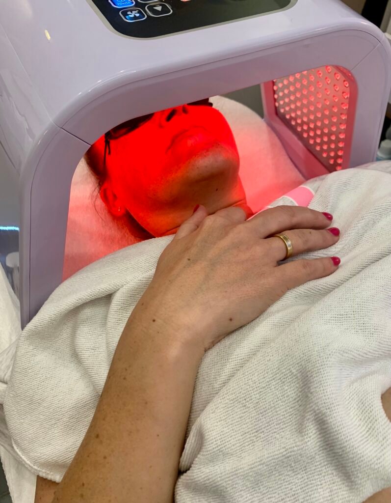 Beauty Licht Therapie bei Jennifer Eichholz